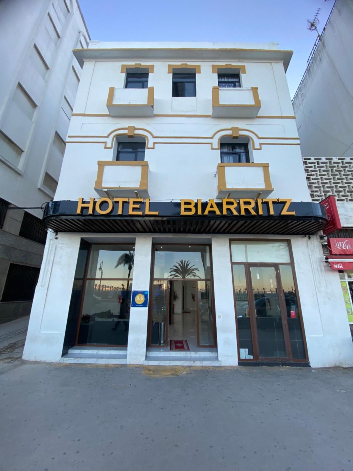 Hotel Biarritz Tanger Exterior foto